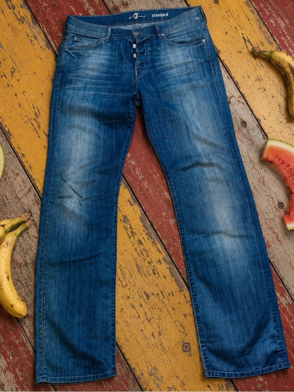 7FAM Standard jeans - men - 33 x 32 - lightly worn